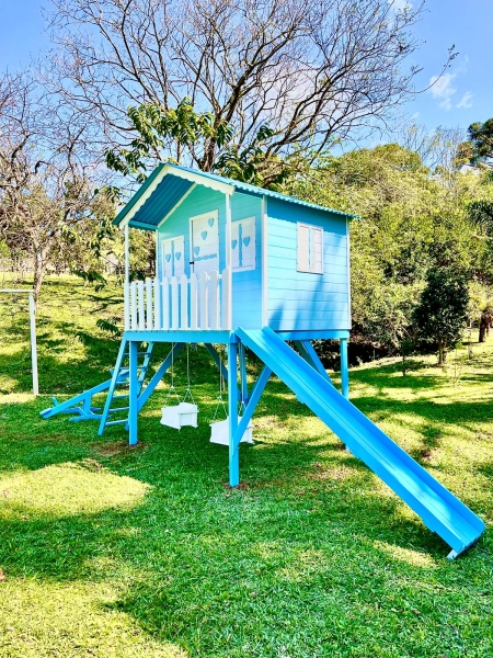 Imagem principal do produto a venda Casinha playground modelo CP1-3