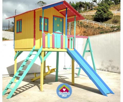 Imagem principal do produto a venda Casinha playground modelo CP2-2
